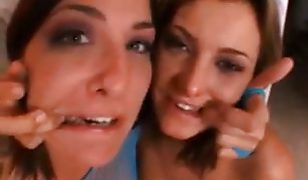 Joey Valentine and Lexi Bardot are squirting pornstar whores